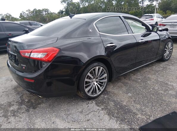 ZAM57XSA1G1173879 2016 MASERATI GHIBLI Black Rear right