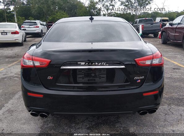 ZAM57XSA1G1173879 2016 MASERATI GHIBLI Black 