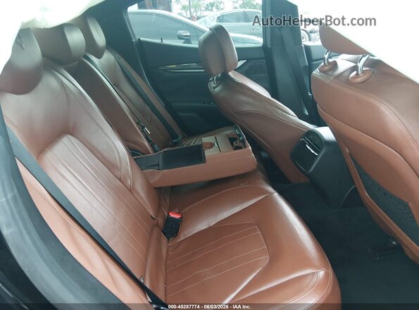 ZAM57XSA1G1173879 2016 MASERATI GHIBLI Black VIN sticker view