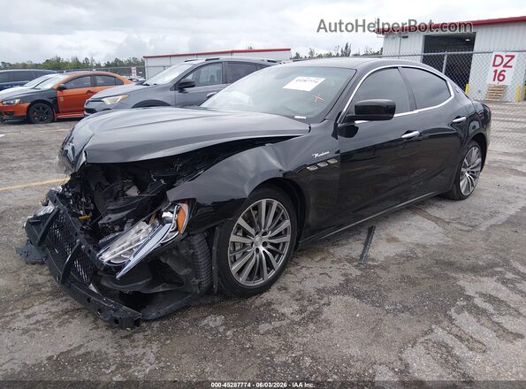 ZAM57XSA1G1173879 2016 MASERATI GHIBLI Black Front left