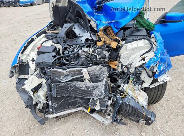 ZAM57XSA2J1293178 2018 MASERATI GHIBLI Blue Вид задньої частини салону