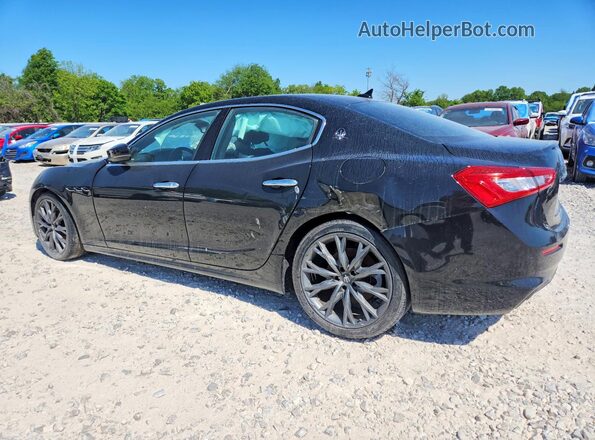 ZAM57XSA2L1345072 2020 MASERATI GHIBLI Black Trasero izquierdo