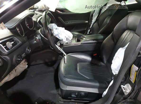 ZAM57XSA2L1345072 2020 MASERATI GHIBLI Black Vista interior delantera