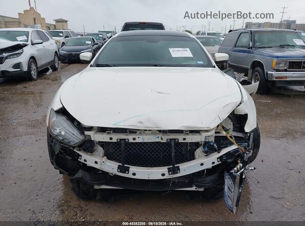 ZAM57XSA3H1206298 2017 MASERATI GHIBLI White Vista interior trasera