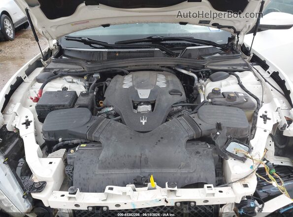 ZAM57XSA3H1206298 2017 MASERATI GHIBLI White Vista trasera