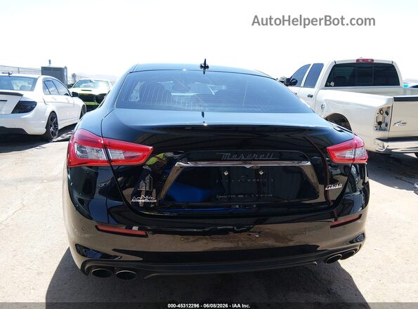 ZAM57XSA4K1310130 2019 MASERATI GHIBLI Black 