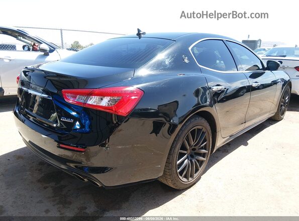 ZAM57XSA4K1310130 2019 MASERATI GHIBLI Black Հետևի աջ
