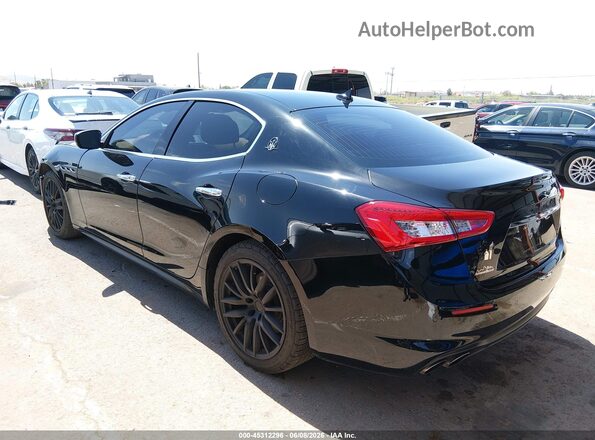 ZAM57XSA4K1310130 2019 MASERATI GHIBLI Black Հետևի ձախ