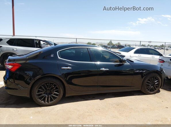 ZAM57XSA4K1310130 2019 MASERATI GHIBLI Black Սալոնի հետևի տեսք