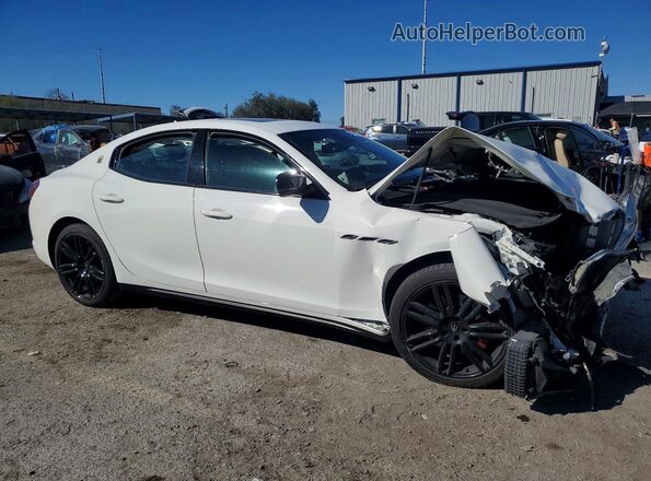 ZAM57XSA4K1325128 2019 MASERATI GHIBLI White Przód prawy