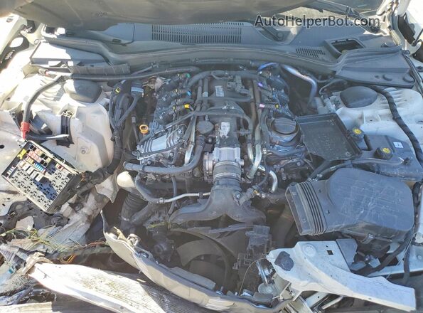 ZAM57XSA4K1325128 2019 MASERATI GHIBLI White Widok wnętrza z tyłu