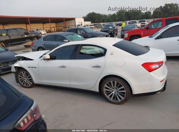 ZAM57XSA6G1167110 2016 MASERATI GHIBLI White 