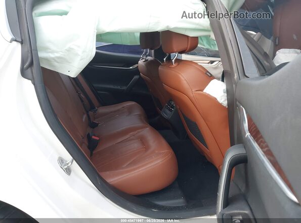 ZAM57XSA6G1167110 2016 MASERATI GHIBLI White VIN sticker view