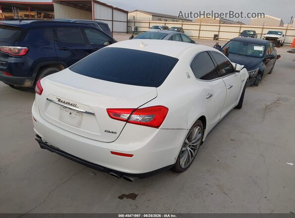 ZAM57XSA6G1167110 2016 MASERATI GHIBLI White Rear right