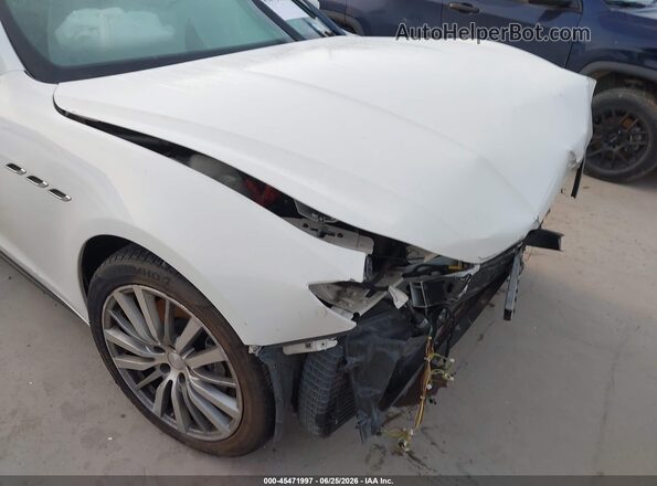 ZAM57XSA6G1167110 2016 MASERATI GHIBLI White 