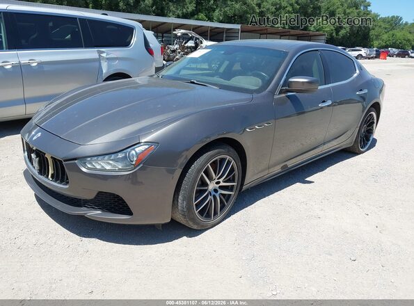 ZAM57XSA6G1175045 2016 MASERATI GHIBLI Brown 