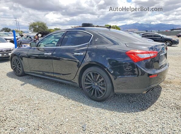 ZAM57XSA6G1175689 2016 MASERATI GHIBLI Black 