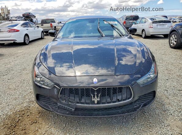 ZAM57XSA6G1175689 2016 MASERATI GHIBLI Black 