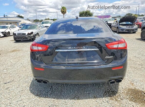 ZAM57XSA6G1175689 2016 MASERATI GHIBLI Black 