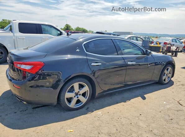 ZAM57XSA7H1206269 2017 MASERATI GHIBLI Black Задня права чверть