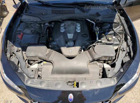 ZAM57XSA7H1206269 2017 MASERATI GHIBLI Black Вид задньої частини салону