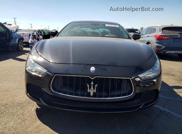 ZAM57XSA8J1295016 2018 MASERATI GHIBLI Black 
