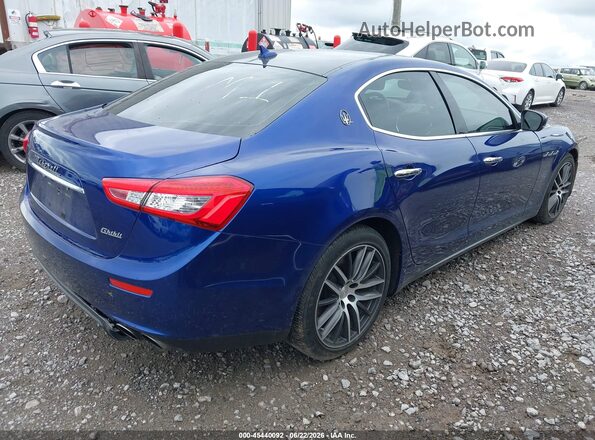 ZAM57XSA9H1226281 2017 MASERATI GHIBLI Blue Հետևի աջ