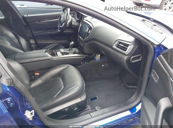 ZAM57XSA9H1226281 2017 MASERATI GHIBLI Blue Սալոնի դիմացի տեսք