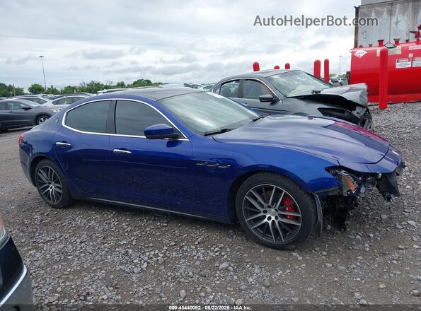 ZAM57XSA9H1226281 2017 MASERATI GHIBLI Blue Սալոնի հետևի տեսք