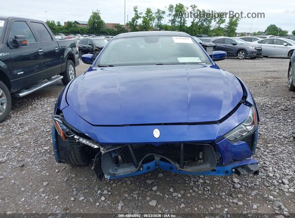 ZAM57XSA9H1226281 2017 MASERATI GHIBLI Blue Սարքավորումների վահանակի տեսք