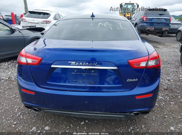 ZAM57XSA9H1226281 2017 MASERATI GHIBLI Blue 