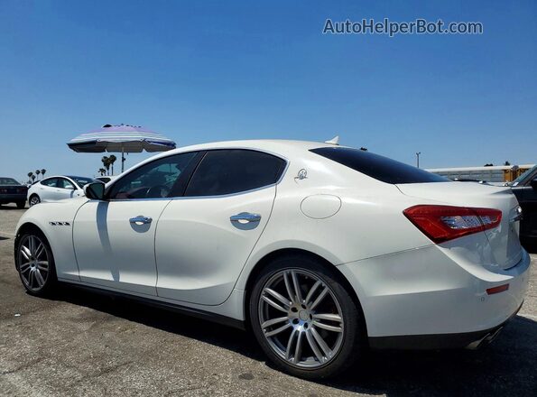 ZAM57XSL1H1226471 2017 MASERATI GHIBLI White 
