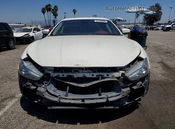 ZAM57XSL1H1226471 2017 MASERATI GHIBLI White 