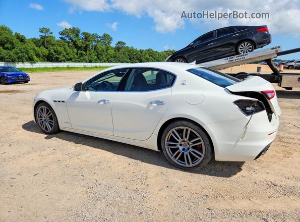 ZAM57XSS5J1290879 2018 MASERATI GHIBLI White Հետևի ձախ