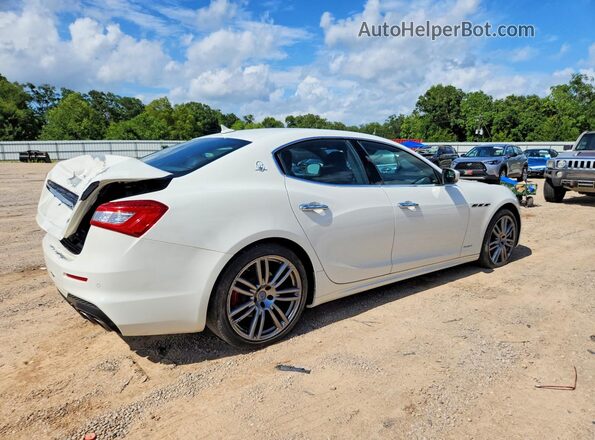 ZAM57XSS5J1290879 2018 MASERATI GHIBLI White Հետևի աջ