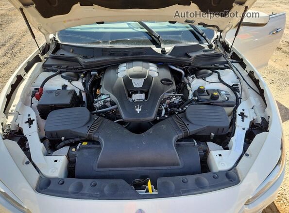 ZAM57XSS5J1290879 2018 MASERATI GHIBLI White Սալոնի հետևի տեսք