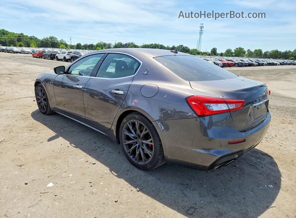 ZAM57XSS5K1339628 2019 MASERATI GHIBLI Gray Հետևի ձախ