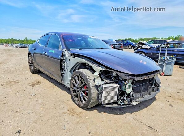 ZAM57XSS5K1339628 2019 MASERATI GHIBLI Gray Առջևի աջ