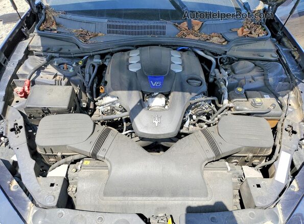 ZAM57YSA6K1335777 2019 MASERATI GHIBLI Blue უკანა სალონის ხედი