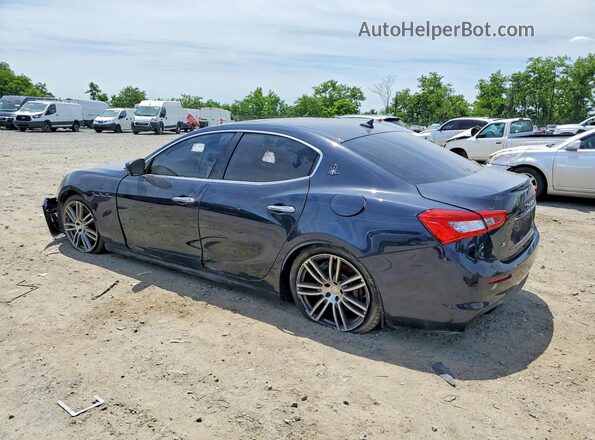 ZAM57YSA6K1335777 2019 MASERATI GHIBLI Blue უკანა მარცხენა