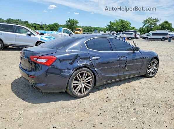 ZAM57YSA6K1335777 2019 MASERATI GHIBLI Blue უკანა მარჯვენა