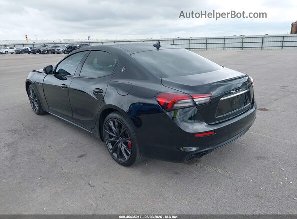 ZAM57YSA7M1362893 2021 MASERATI GHIBLI Black უკანა მარცხენა