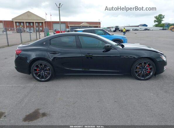 ZAM57YSA7M1362893 2021 MASERATI GHIBLI Black უკანა სალონის ხედი