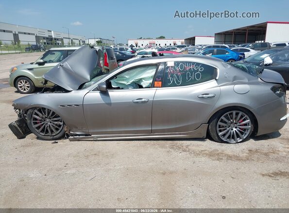 ZAM57YSLXK1329644 2019 MASERATI GHIBLI Silver უკანა სალონის ხედი
