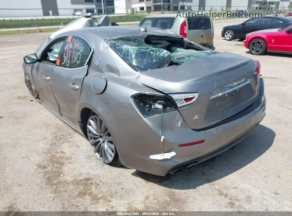 ZAM57YSLXK1329644 2019 MASERATI GHIBLI Silver უკანა მარცხენა