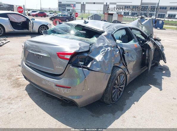 ZAM57YSLXK1329644 2019 MASERATI GHIBLI Silver უკანა მარჯვენა