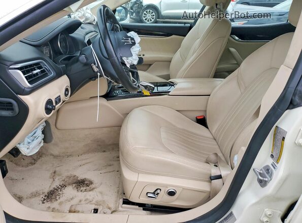 ZAM57YSMXN1385645 2022 MASERATI GHIBLI White Սալոնի դիմացի տեսք