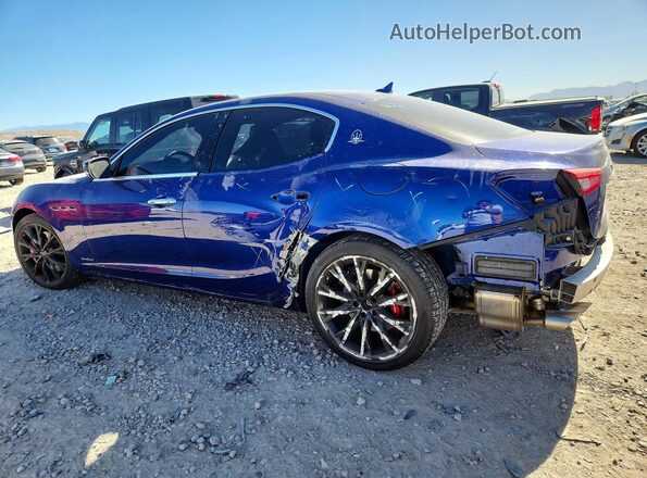 ZAM57YSS3K1319853 2019 MASERATI GHIBLI Blue 