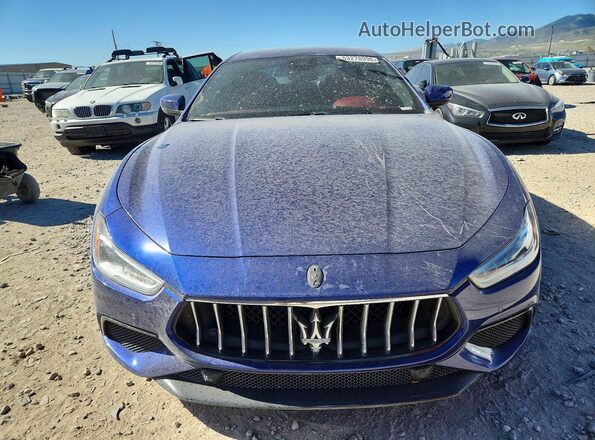 ZAM57YSS3K1319853 2019 MASERATI GHIBLI Blue 