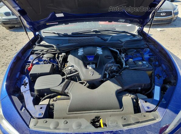 ZAM57YSS3K1319853 2019 MASERATI GHIBLI Blue 